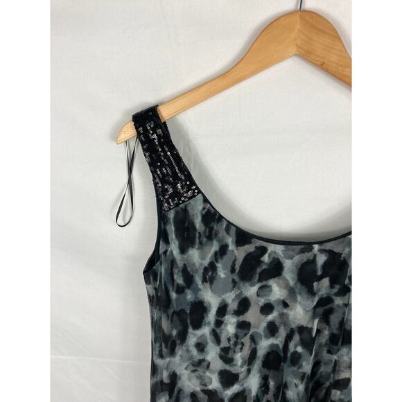 NWT NW Nightway Animal Print Dress Size 14 - Picture 2 of 7